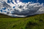 Wolken und Sonne im Wechselspiel